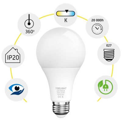 AMPOULE LED 7W CHAUDE E27 230V RSL022