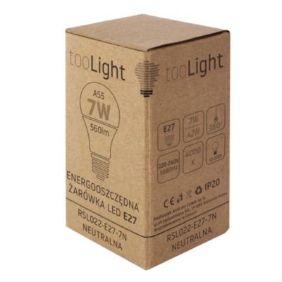 AMPOULE LED 7W CHAUDE E27 230V RSL022
