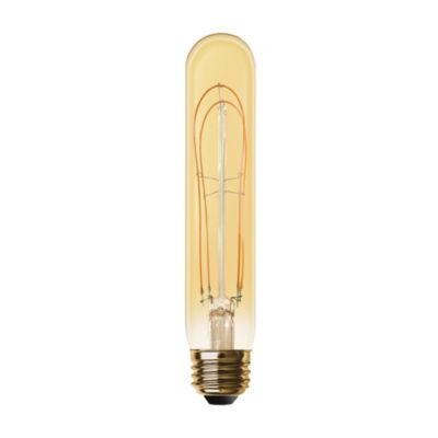 Ampoule LED à filament ambrée T32 E27 250lm 1800K 3.4W/25W Diall