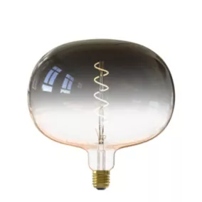 Ampoule LED à filament Boden gris dimmable E27 140lm 5W IP20 blanc chaud Calex ⌀.22 x H.22,5 cm