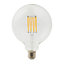 Ampoule LED à filament Diall globe E27 13W=100W blanc chaud