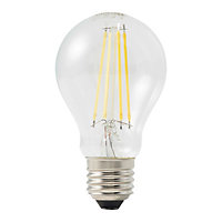 Ampoule LED à filament Diall GLS E27 6,5W=60W blanc neutre