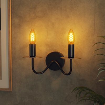 Ampoule LED à filament Flamme Ambre E27 180 lm 3 W Blanc chaud Diall