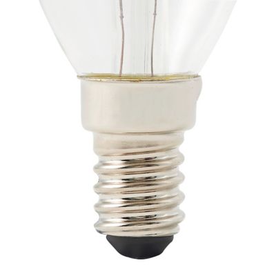 Ampoule LED à filament flamme E14 250lm 1.8W = 25W Ø3.5cm Diall blanc chaud