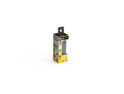 Ampoule LED à filament flamme E14 550lm 4W = 44W Ø3.5cm Diall blanc chaud