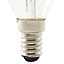 Ampoule LED à filament flamme E14 550lm 4W = 44W Ø3.5cm Diall blanc neutre