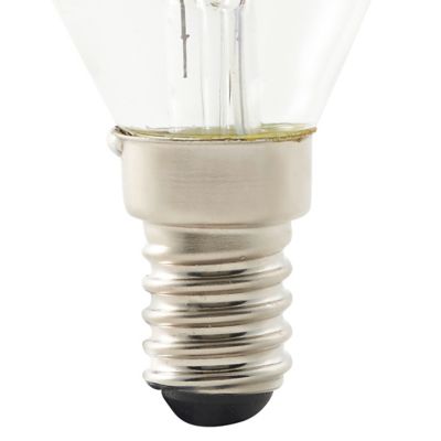 Ampoule LED à filament flamme E14 550lm 4W = 44W Ø3.5cm Diall blanc neutre