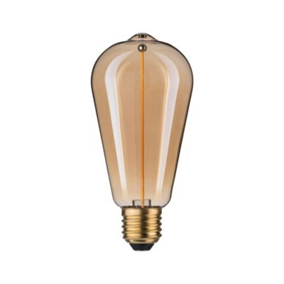 Ampoule LED à filament Floating Shine E27 140lm 2,8W ⌀6,4cm blanc extra chaud, doré Paulmann
