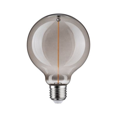 Ampoule LED à filament Floating Shine forme globe E27 90lm 2,8W ⌀9,5cm blanc extra chaud, fumé Paulmann