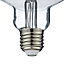 Ampoule LED à filament globe Ø125mm E27 100lm blanc chaud