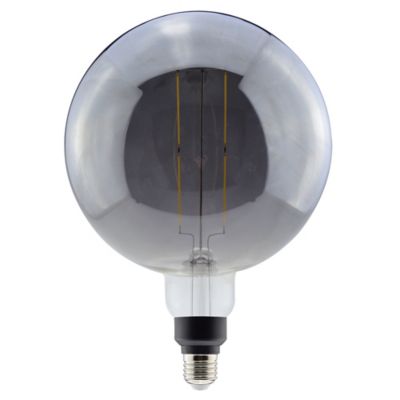 GLOBE Ampoule LED connectée filament E27 6.5W=25W 390lm dimmable blanc  chaud blanc froid Ø20cm ambre Wiz - LightOnline