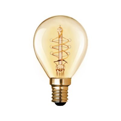 Ampoule LED à filament Globe Ambre Petit culot à visser (E14) 180 lm 3