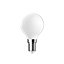 Ampoule LED à filament mini globe E14 250lm 1.8W = 25W Ø4.5cm IPX4 Diall blanc chaud