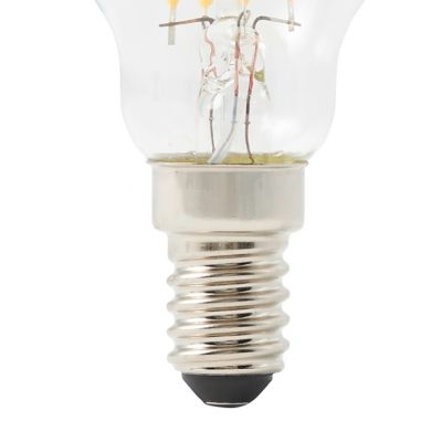 Ampoule LED à filament mini globe E14 470lm 3.4W = 40W Ø4.5cm Diall blanc chaud