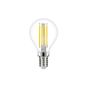 Ampoule LED mini globe E27 250lm 2.2W = 25W Ø4.5cm Diall blanc chaud