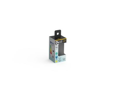 Ampoule LED à filament mini globe E14 470lm 3.4W = 40W Ø4.5cm Diall blanc neutre