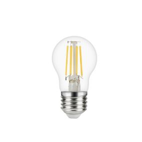 Ampoule LED à filament mini globe E27 470lm 3.4W = 40W Ø4.5cm Diall blanc neutre