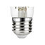 Ampoule LED à filament mini globe E27 470lm 3.4W = 40W Ø4.5cm Diall blanc neutre