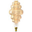 Ampoule LED à filament Paris gold dimmable E27 320lm 4W IP20 blanc chaud Calex Or ⌀.20 x H.40,5mm