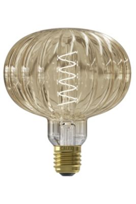 Ampoule LED à filament spirale E27 Pulse 240lm 4W blanc chaud ⌀12,5cm Calex