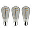 Ampoule LED à filament ST64 Transparent E27 100 lm 3.8 W Blanc chaud Diall