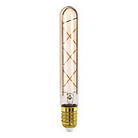 Ampoule LED à filament T30 350lm 32W blanc chaud Eglo ⌀18,5 x L.30 cm ambrée