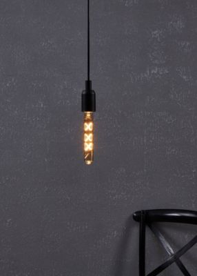 Ampoule LED à filament T30 350lm 32W blanc chaud Eglo ⌀18,5 x L.30 cm ambrée