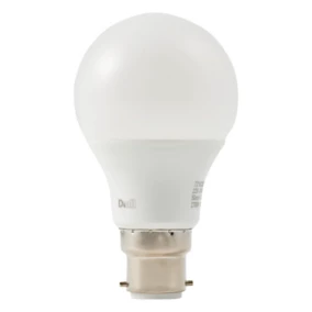 Ampoule LED A60 B22 1055lm 9.5W = 75W Ø6cm Diall blanc neutre