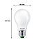 Ampoule LED A60 E27 1095lm=75W blanc chaud Philips ⌀6 cm dépoli