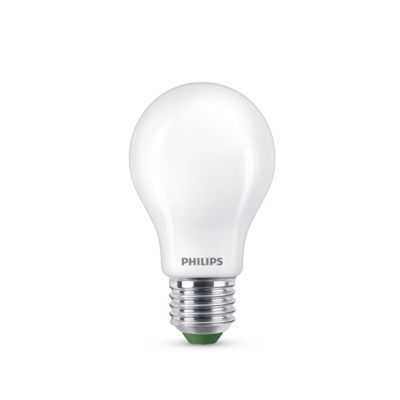 Ampoule LED A60 E27 1535lm=100W blanc chaud Philips ⌀6 cm dépoli