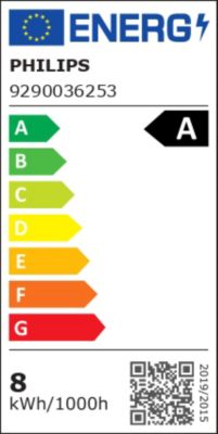 Ampoule LED A60 E27 1535lm=100W blanc chaud Philips ⌀6 cm dépoli