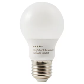 Ampoule LED A60 E27 470lm 4.8W = 40W Ø6cm blanc chaud