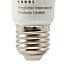 Ampoule LED A60 E27 470lm 4.8W = 40W Ø6cm blanc chaud