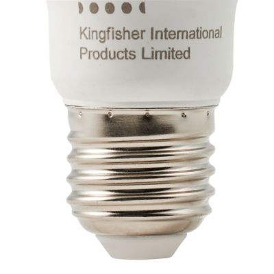 Ampoule LED A60 E27 470lm 4.8W = 40W Ø6cm blanc chaud