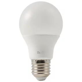 Ampoule LED A60 E27 806lm 7.3W = 60W Ø6cm Diall blanc neutre