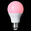 Ampoule LED A60 E27 806lm 8.4W = 60W Ø6cm Diall RVB et blanc chaud