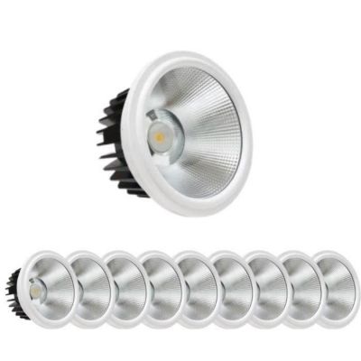 Ampoule LED AR111 20W COB Rond - SILUMEN - Blanc Chaud 2300k - 3500k - Réflecteur - Spot