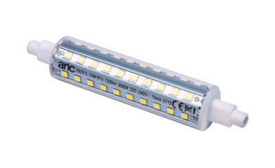 ampoule à led - aric - r7s - 10w - 4000k - 118 mm - aric 2972