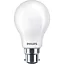 Ampoule LED B22 A60 dépoli 806lm 7W = 60W IP20 blanc chaud Philips
