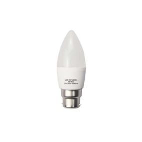 Ampoule LED C35 Type Bougie 6W Dimmable B22 Blanc Chaud 2700K
