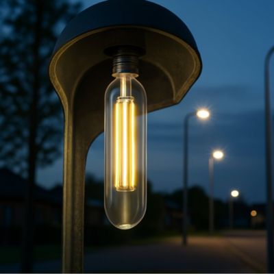 Ampoule LED Éclairage Public E40 38W 6500lm - Blanc Chaud 2300K - 3500K - SILAMP