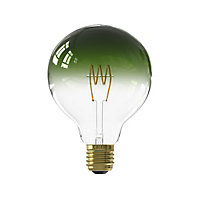 Ampoule LED Colors Nora dimmable E27 globe ⌀ 12,5cm 130lm 4W blanc chaud Calex vert