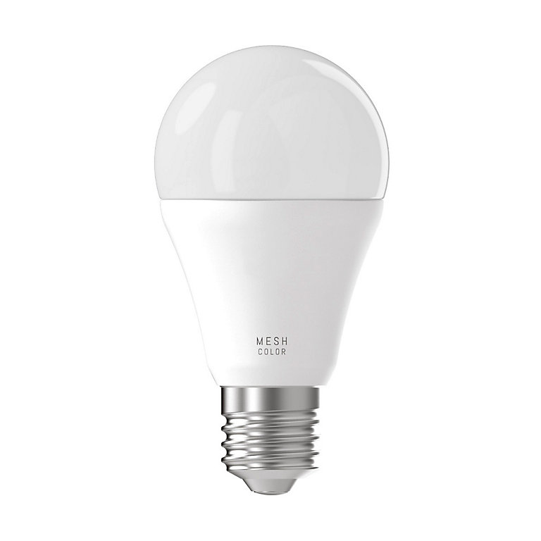 Ampoule LED connectée E27 A60 806lm 60W RVB et blanc chaud