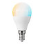 Ampoule LED connectée E14 mini globe 470lm = 40W variation de blancs et couleurs Jacobsen blanc