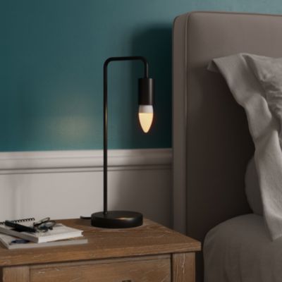 Ampoule LED connectée Myko E14 flamme 470lm=40W variation de blancs et couleurs Jacobsen blanc