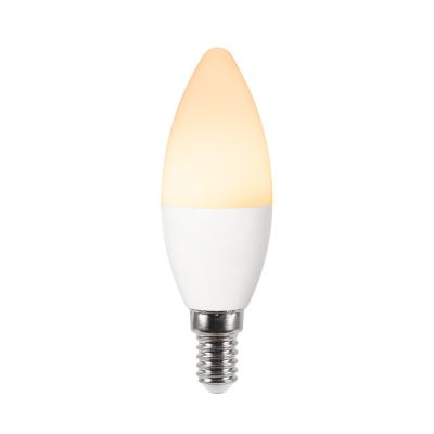Ampoule LED connectée Myko E14 flamme 470lm=40W variation de blancs et couleurs Jacobsen blanc