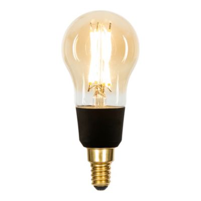 Ampoule LED connectée Myko E14 mini globe à filament 470lm=40W variation de blancs Jacobsen ambrée