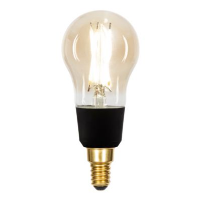 Ampoule LED connectée Myko E14 mini globe à filament 470lm=40W variation de blancs Jacobsen ambrée