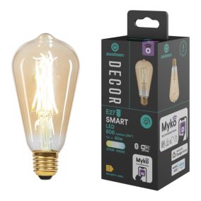 Ampoule connectée haut parleur sans fil E27 - Lampe LED déco