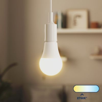 Ampoule LED connectée Myko E27 Edison à filament 806lm=60W variation de blancs Jacobsen ambrée